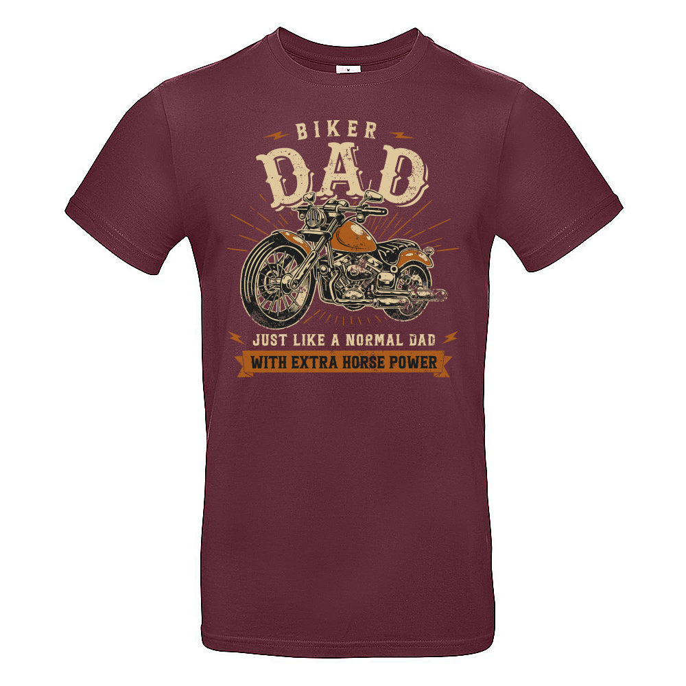 Biker Dad Motorbike T-Shirt