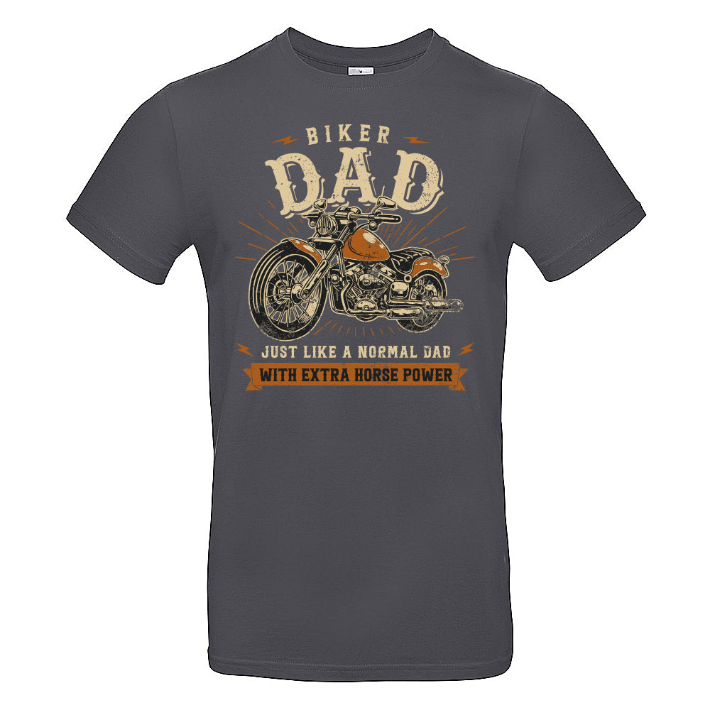 Biker Dad Motorbike T-Shirt