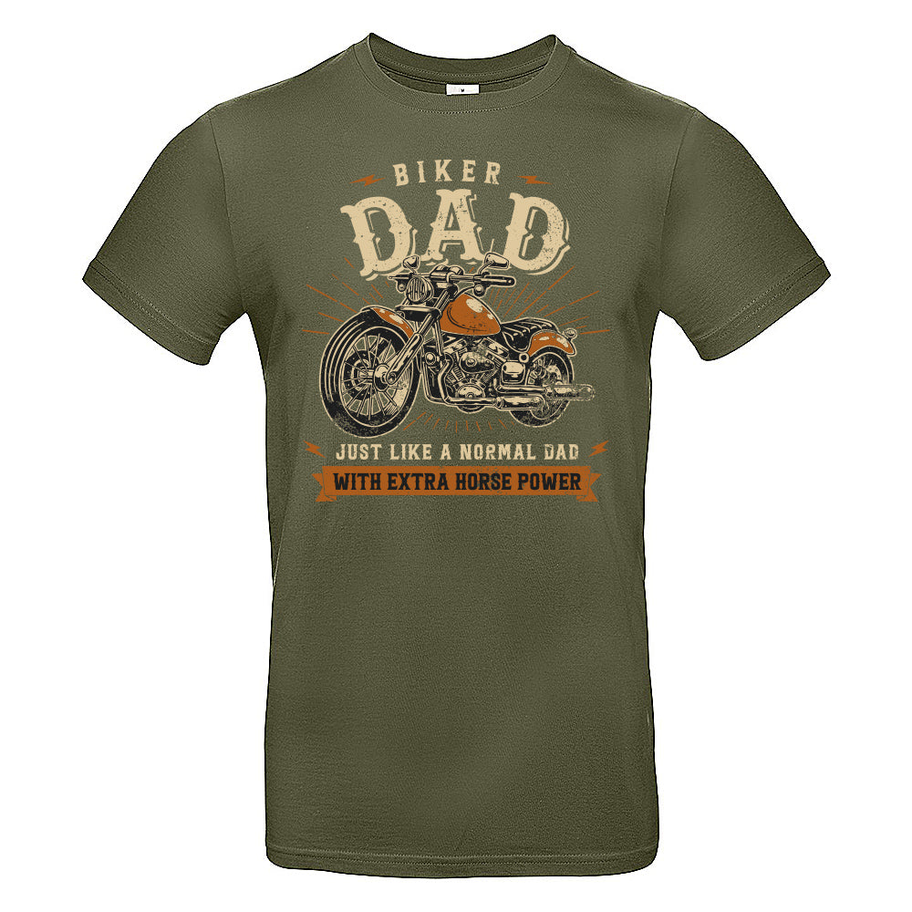 Biker Dad Motorbike T-Shirt