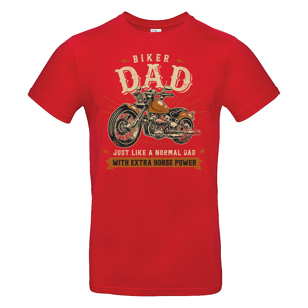 Biker Dad Motorbike T-Shirt