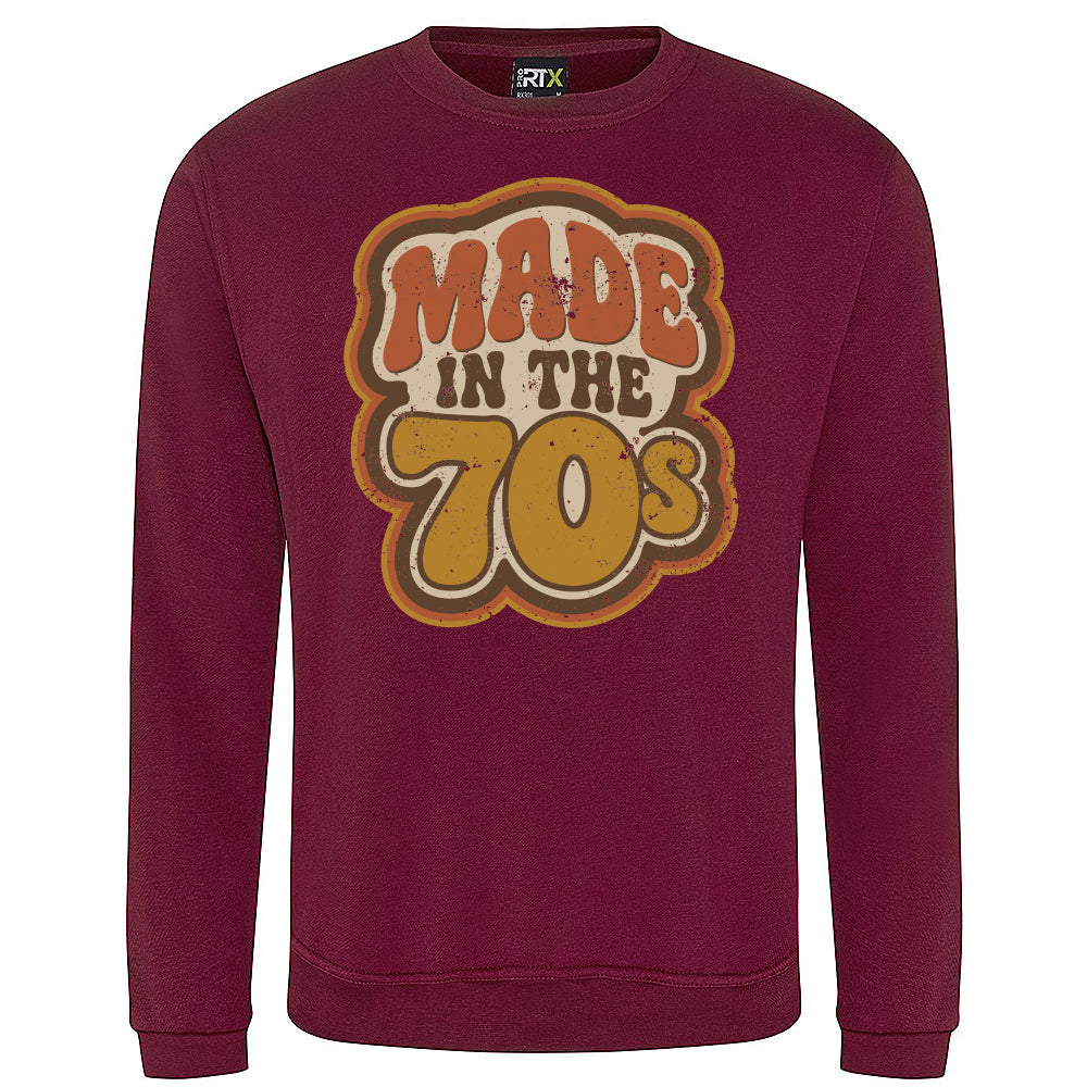 Made In The Seventies Vintage Inspired Sweatshirt