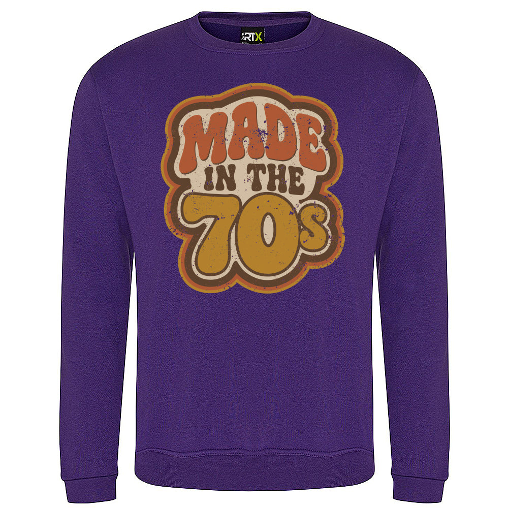 Made In The Seventies Vintage Inspired Sweatshirt