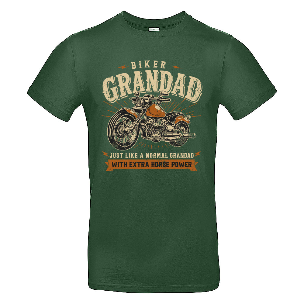 Biker Grandad Motorbike T-Shirt