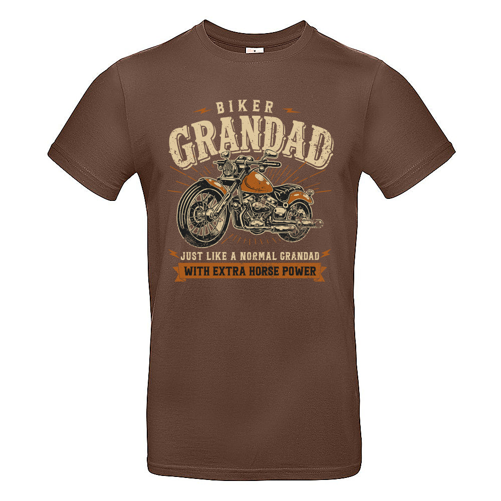 Biker Grandad Motorbike T-Shirt