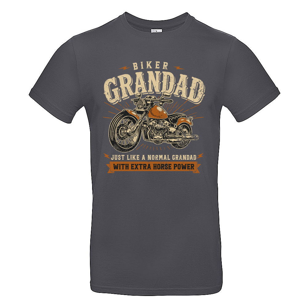 Biker Grandad Motorbike T-Shirt