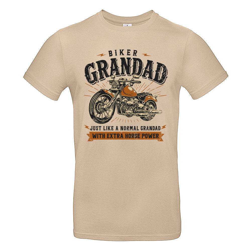 Biker Grandad Motorbike T-Shirt