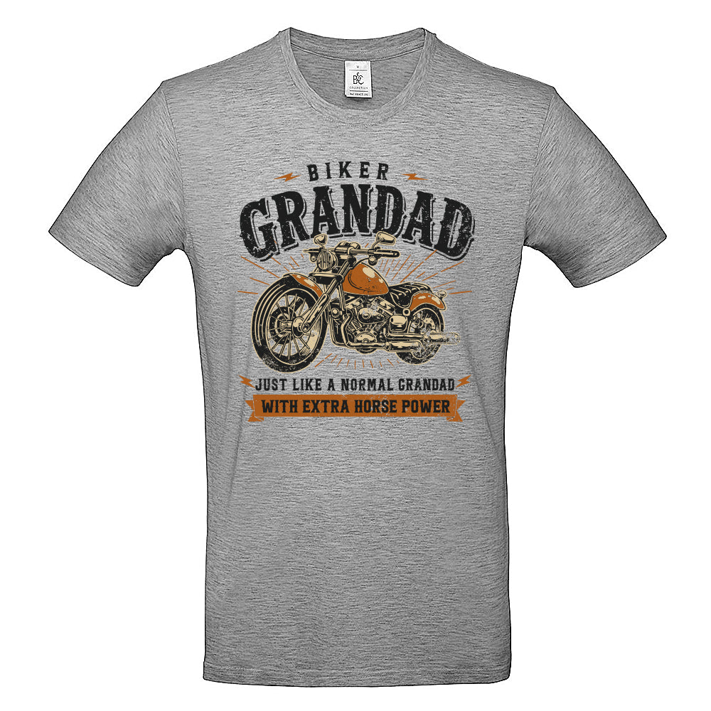 Biker Grandad Motorbike T-Shirt