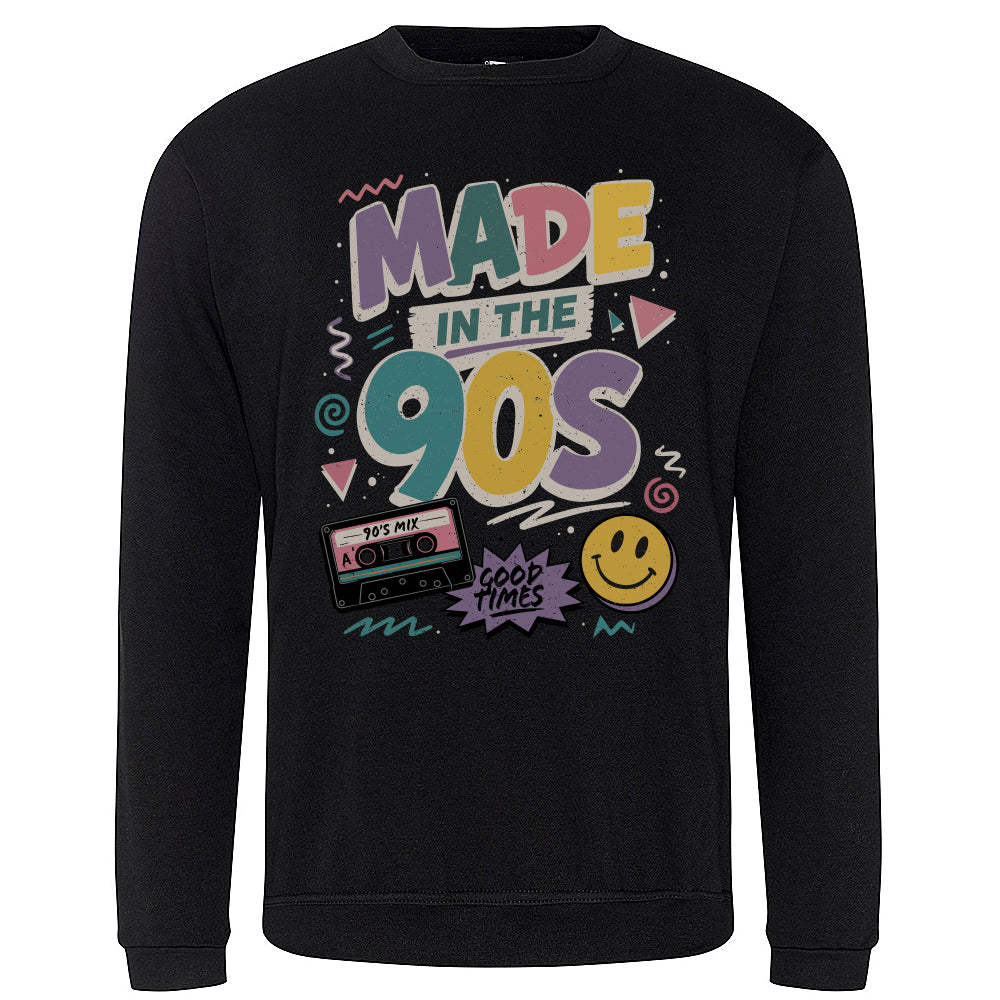 Made In The Nineties Retro Inspired Sweatshirt