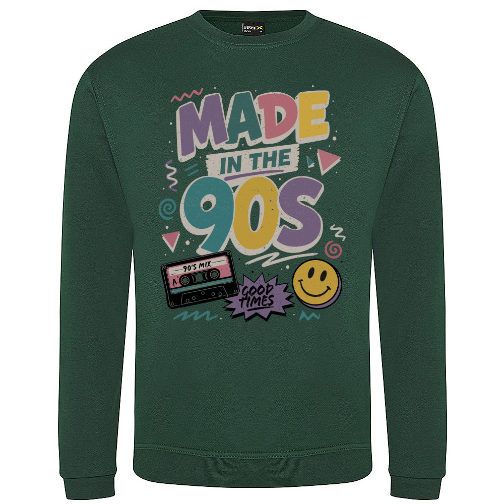 Made In The Nineties Retro Inspired Sweatshirt