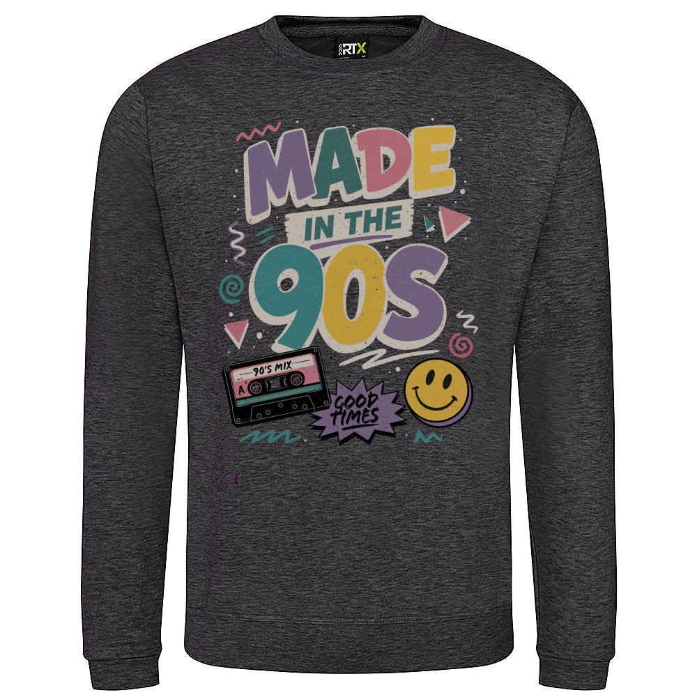 Made In The Nineties Retro Inspired Sweatshirt