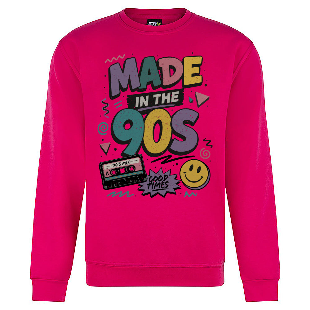 Made In The Nineties Retro Inspired Sweatshirt