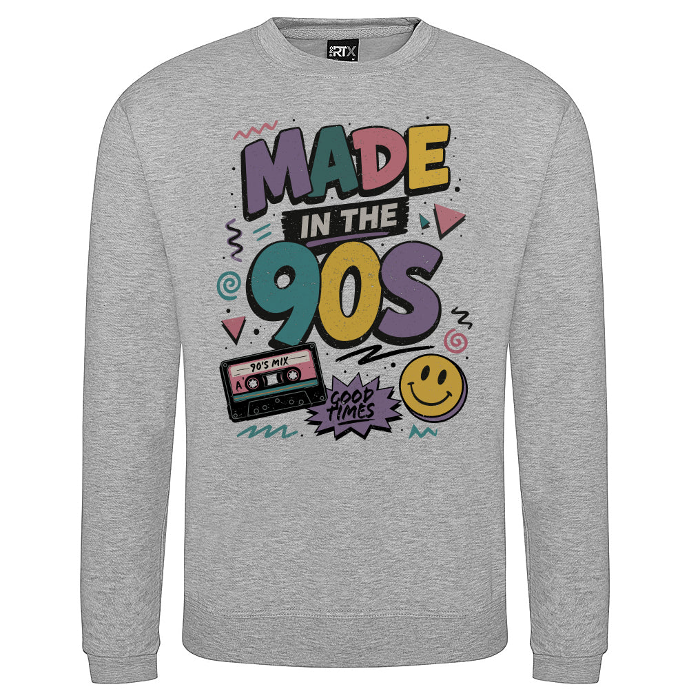Made In The Nineties Retro Inspired Sweatshirt