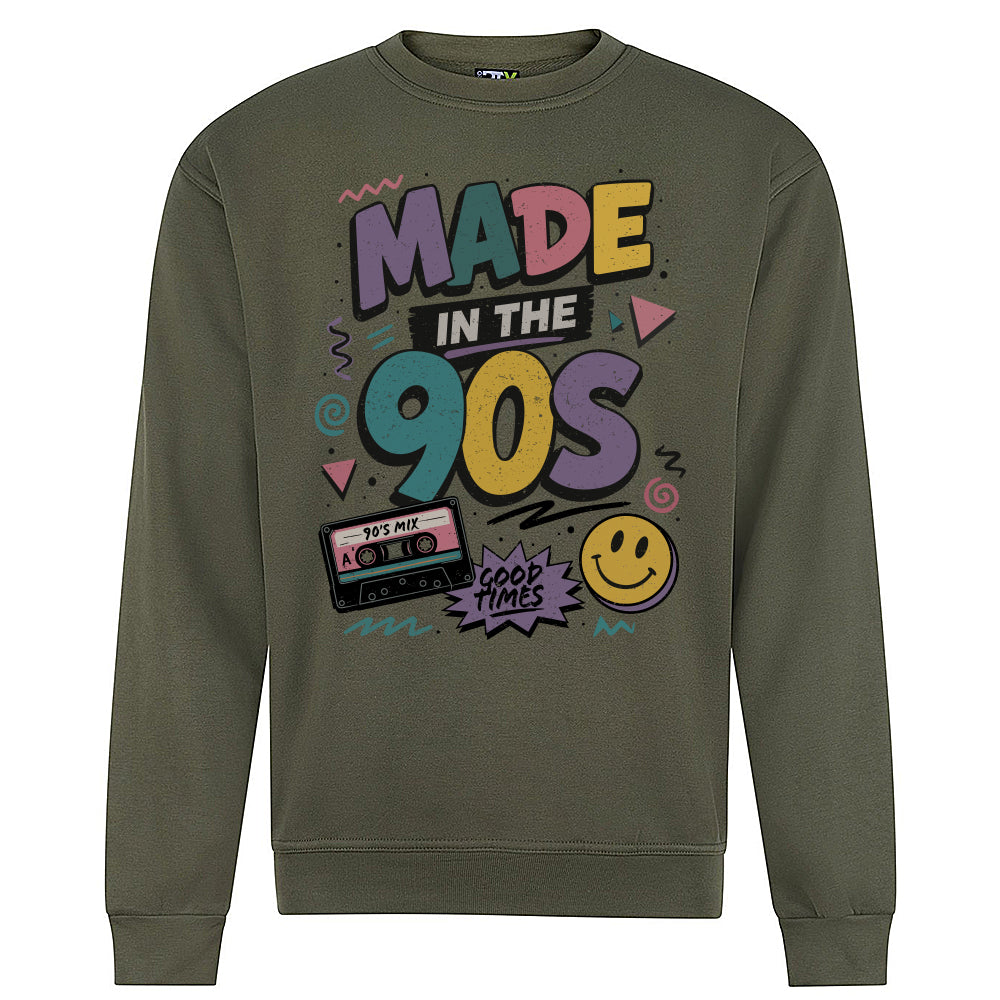 Made In The Nineties Retro Inspired Sweatshirt