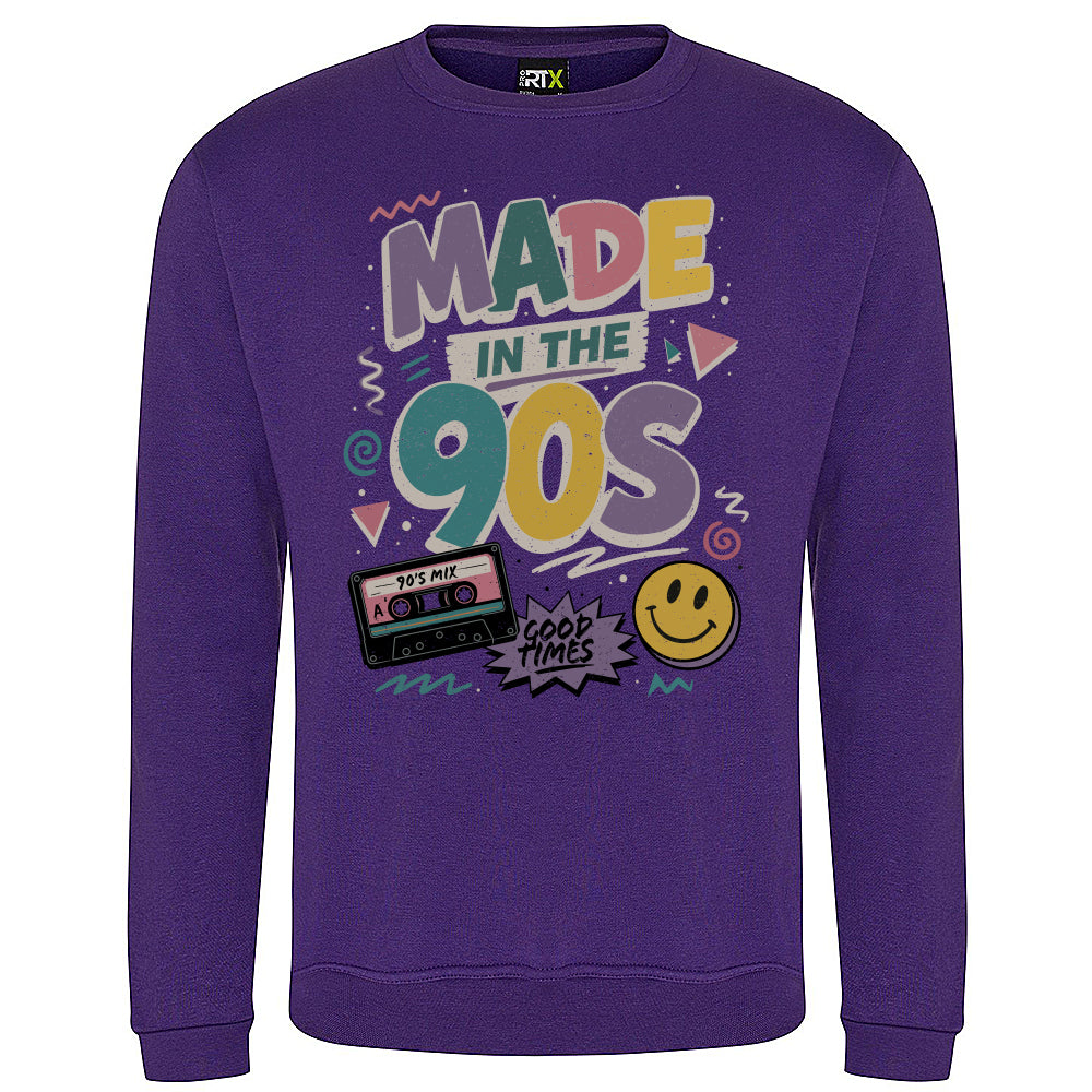 Made In The Nineties Retro Inspired Sweatshirt