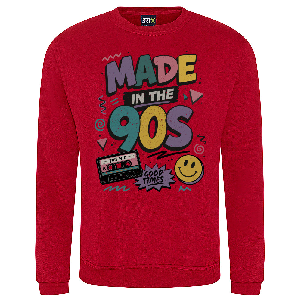Made In The Nineties Retro Inspired Sweatshirt