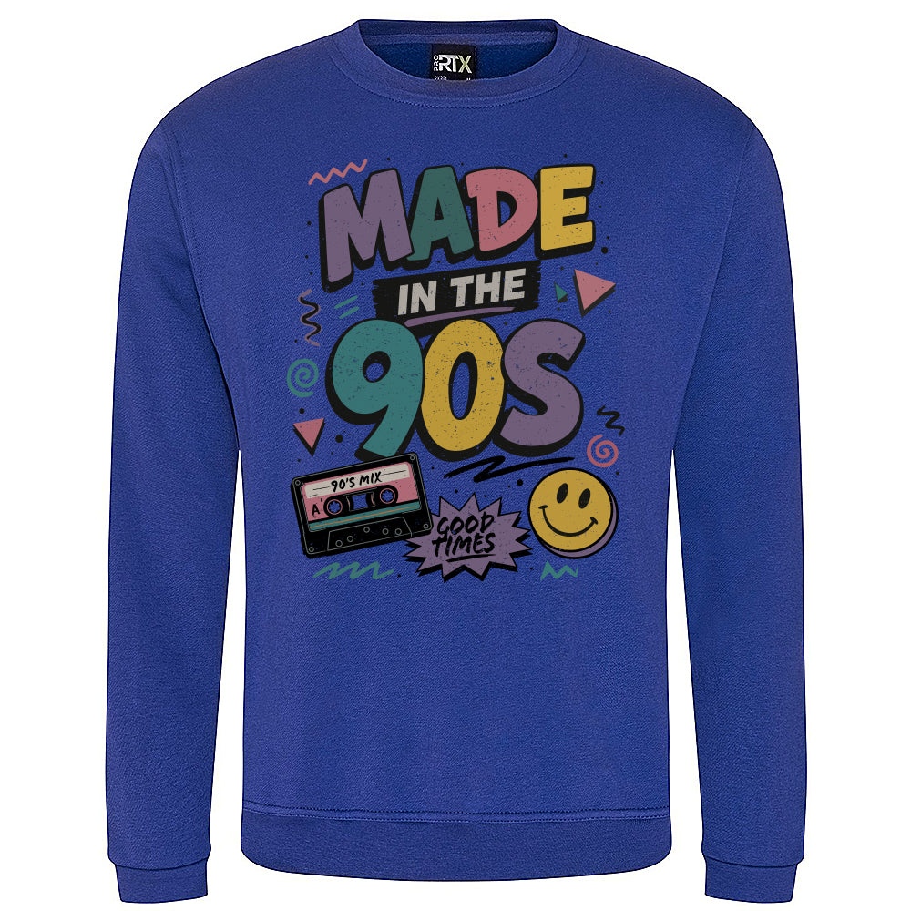Made In The Nineties Retro Inspired Sweatshirt