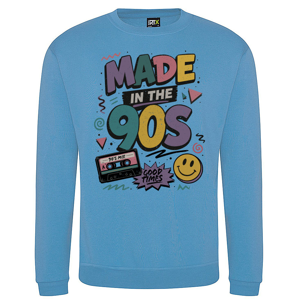 Made In The Nineties Retro Inspired Sweatshirt