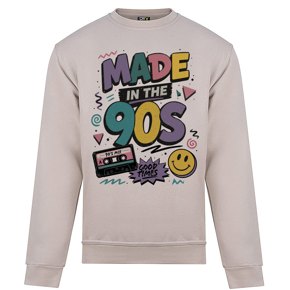 Made In The Nineties Retro Inspired Sweatshirt