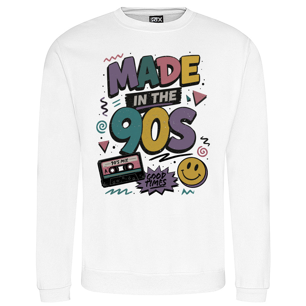 Made In The Nineties Retro Inspired Sweatshirt
