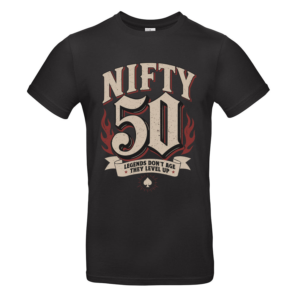 Nifty Fifty Birthday T-Shirt