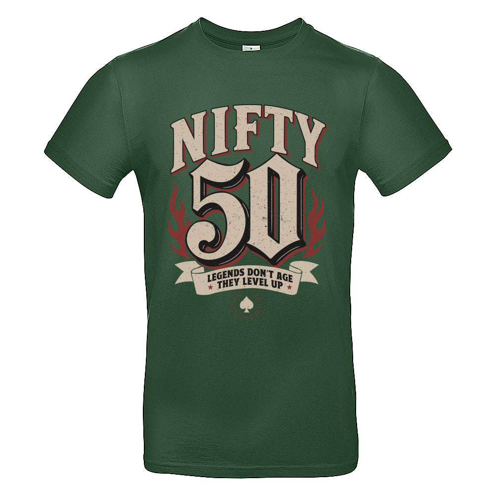 Nifty Fifty Birthday T-Shirt
