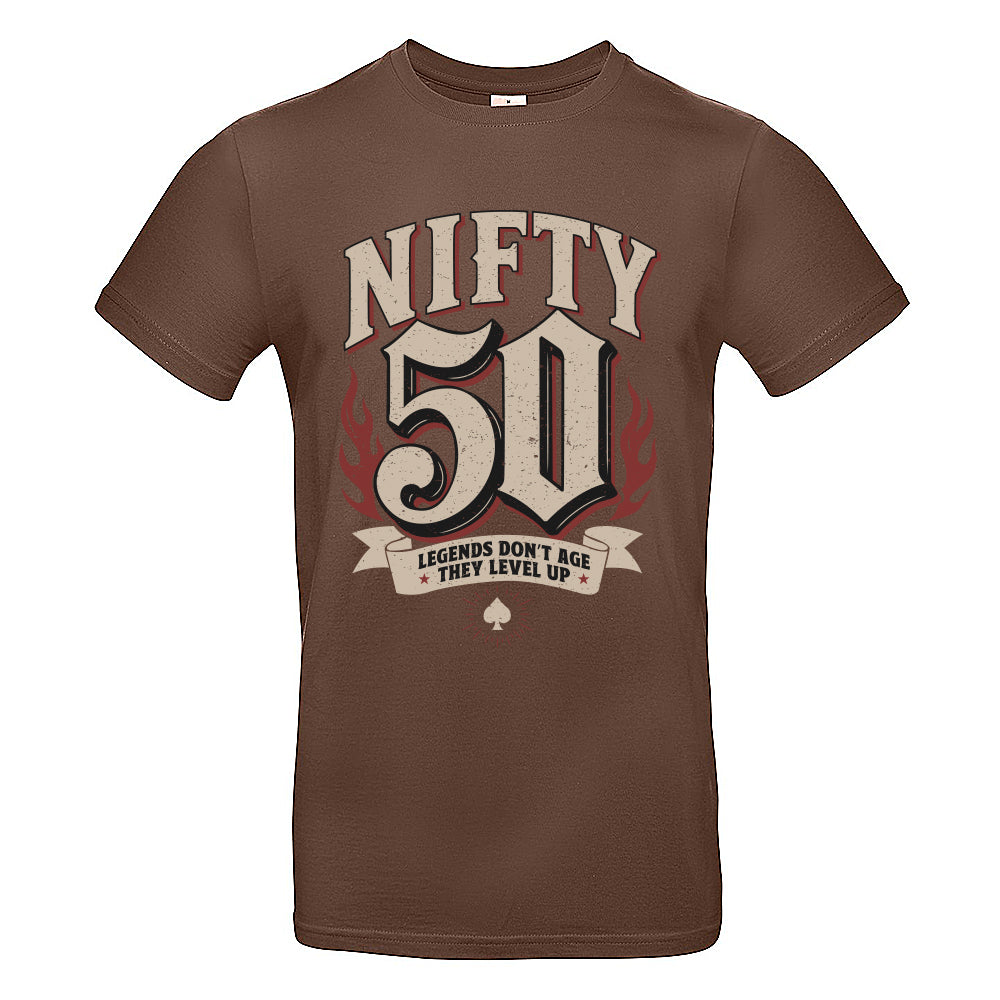 Nifty Fifty Birthday T-Shirt