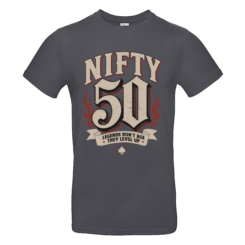 Nifty Fifty Birthday T-Shirt