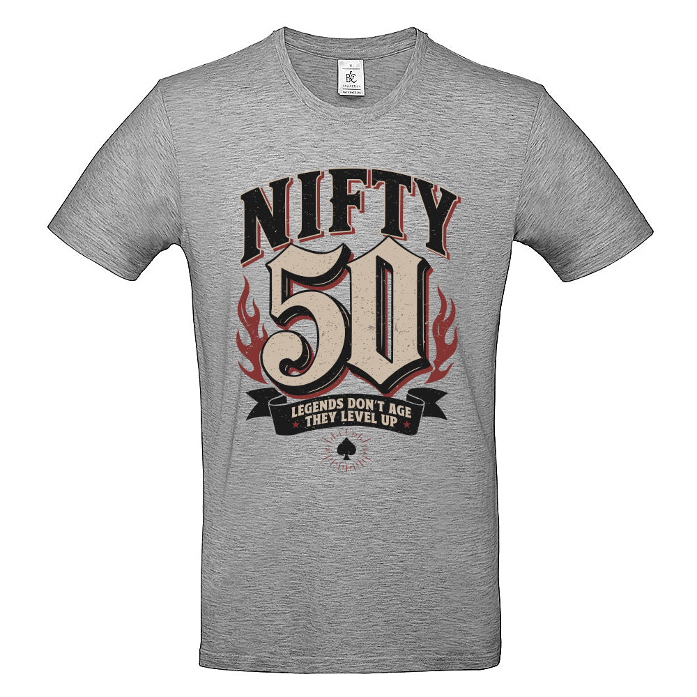 Nifty Fifty Birthday T-Shirt