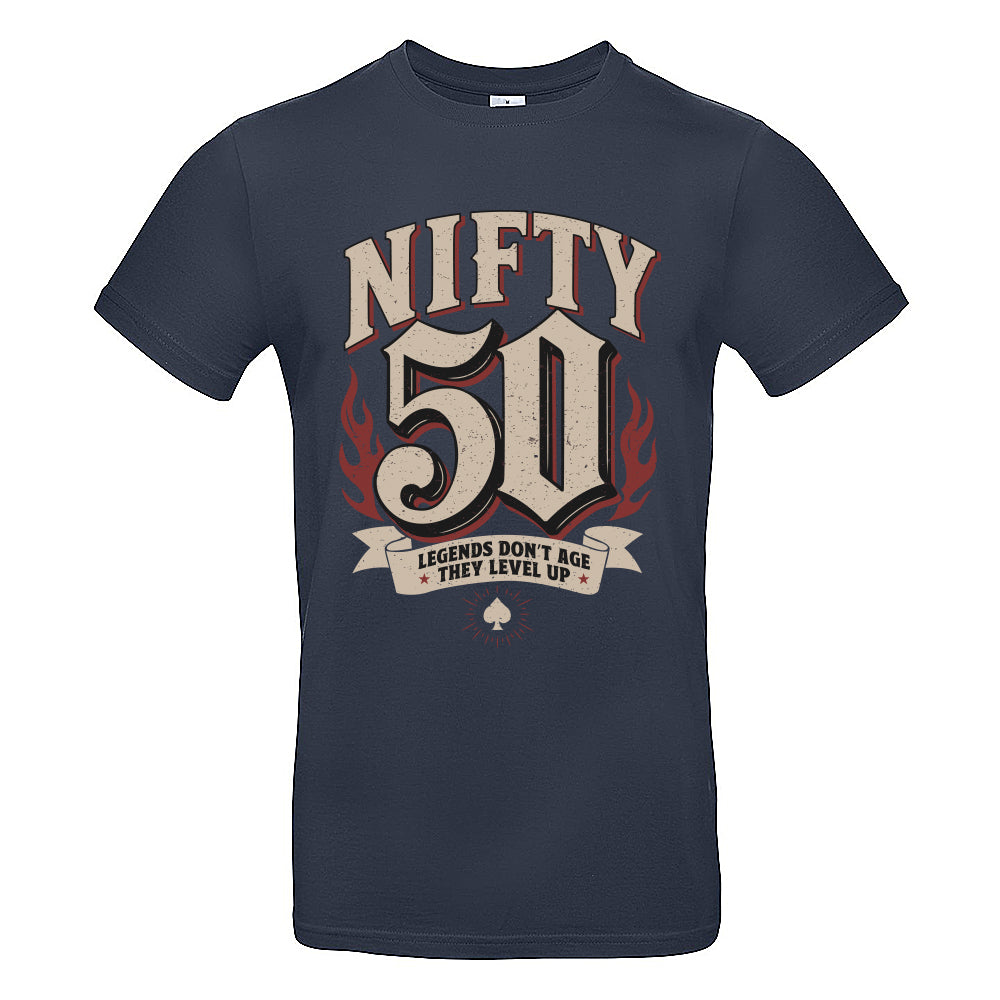 Nifty Fifty Birthday T-Shirt