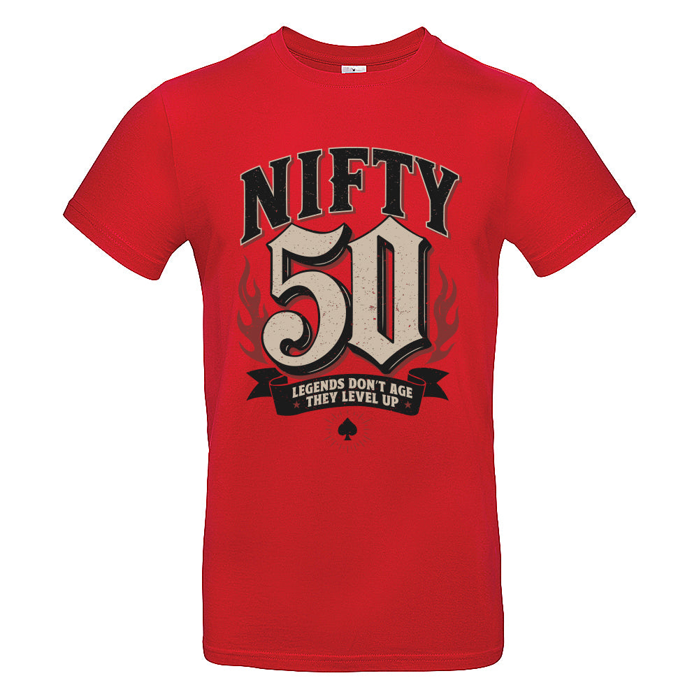 Nifty Fifty Birthday T-Shirt