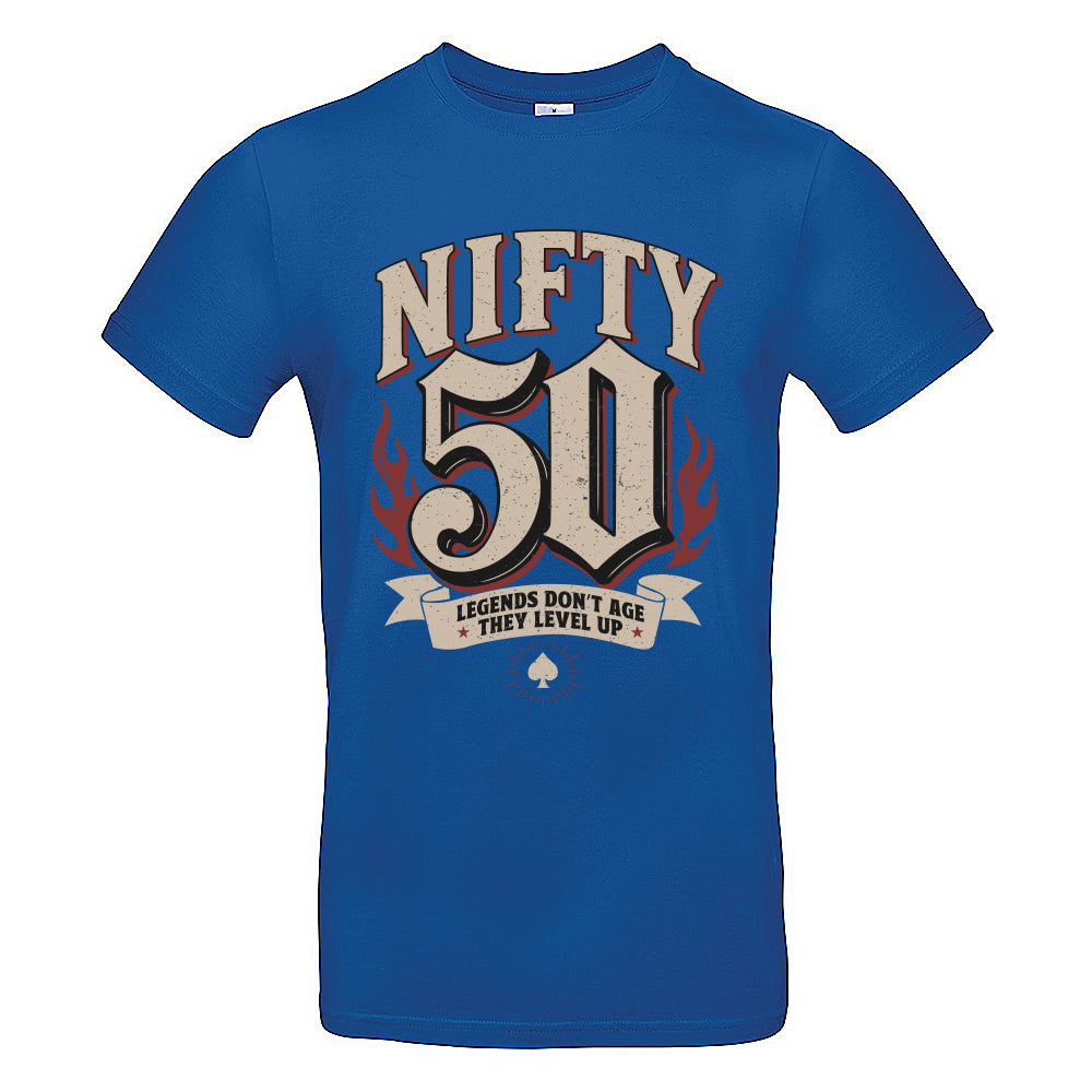 Nifty Fifty Birthday T-Shirt