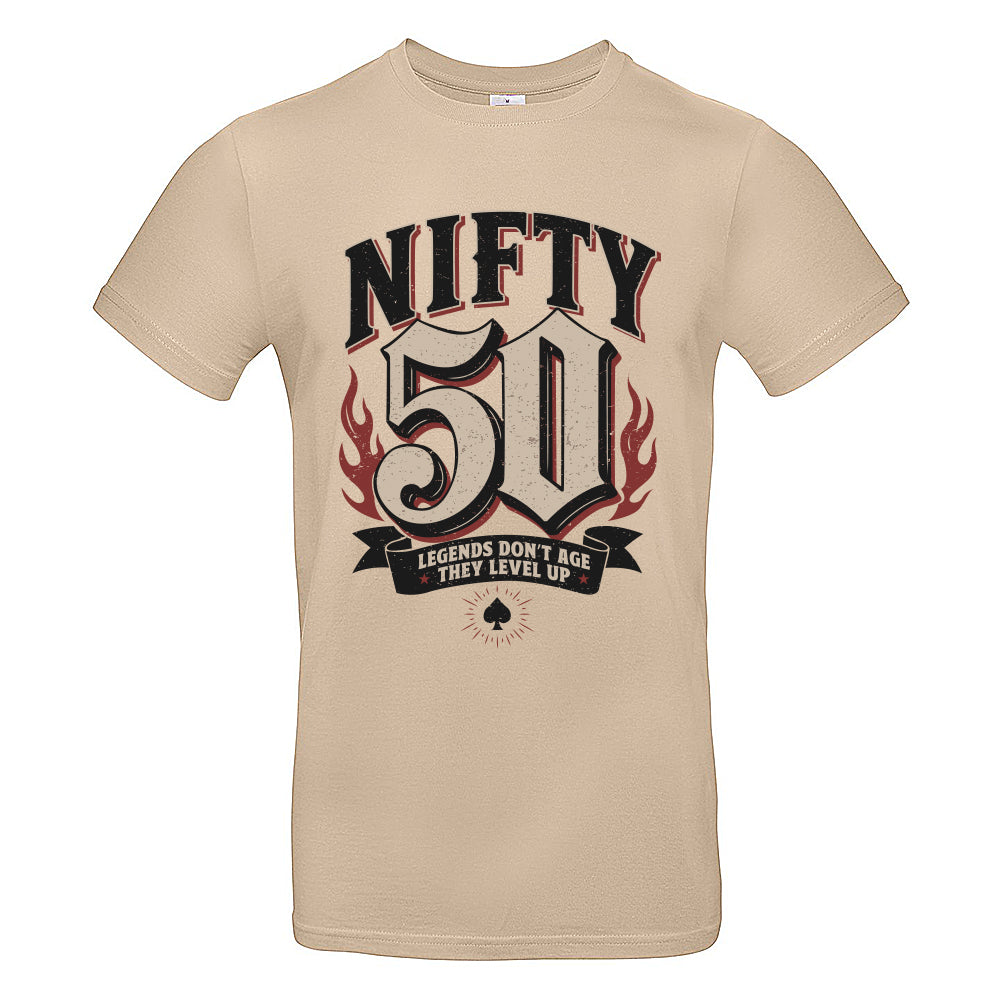 Nifty Fifty Birthday T-Shirt