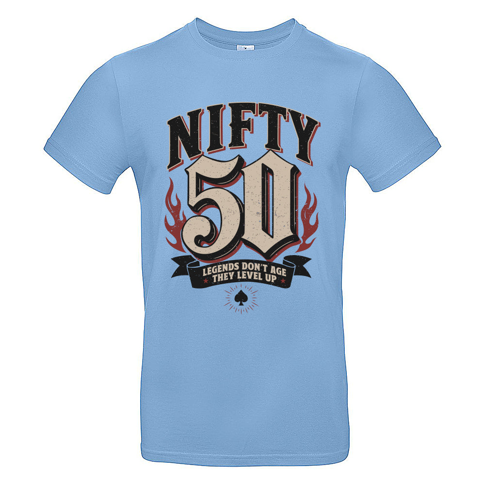 Nifty Fifty Birthday T-Shirt