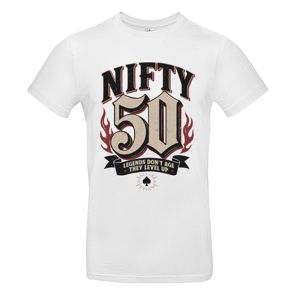 Nifty Fifty Birthday T-Shirt