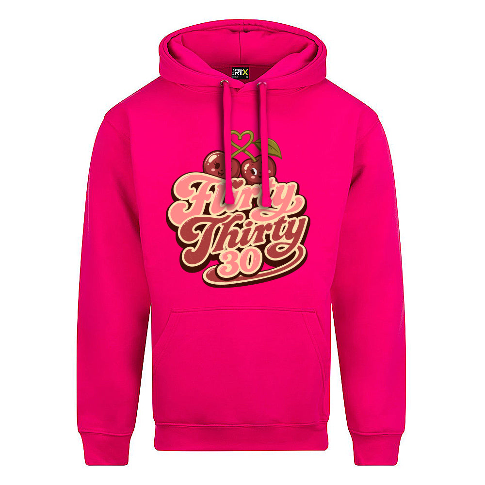 Flirty Thirty Funny Birthday Hoodie