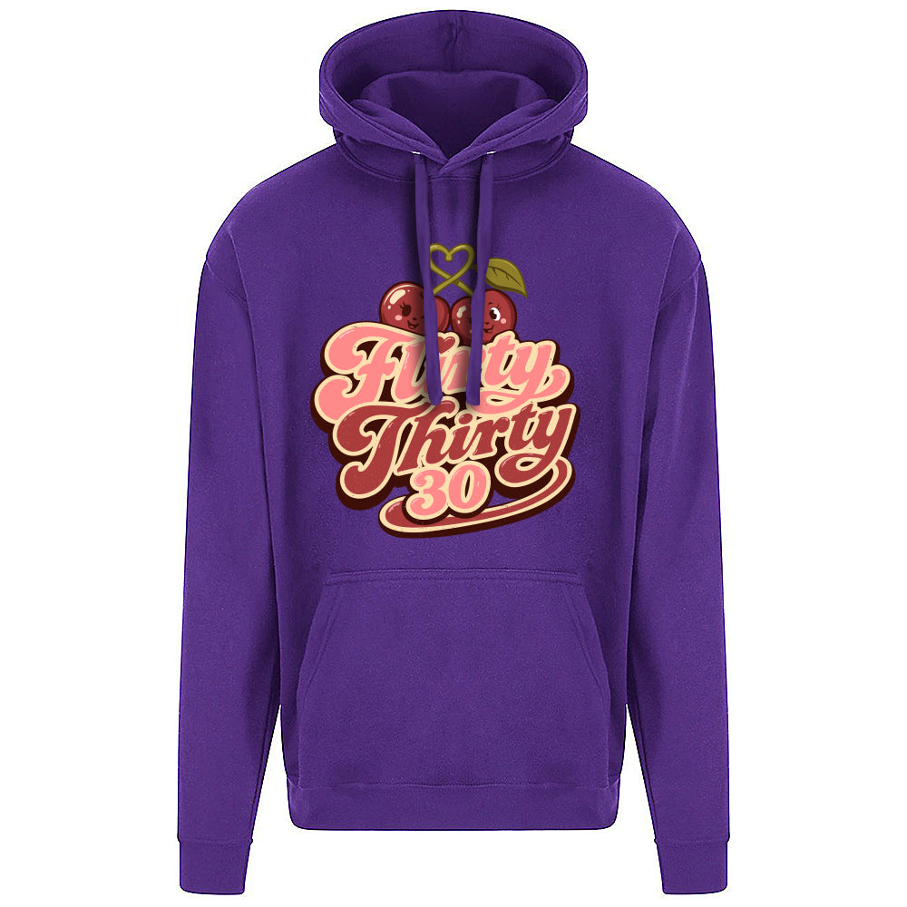 Flirty Thirty Funny Birthday Hoodie