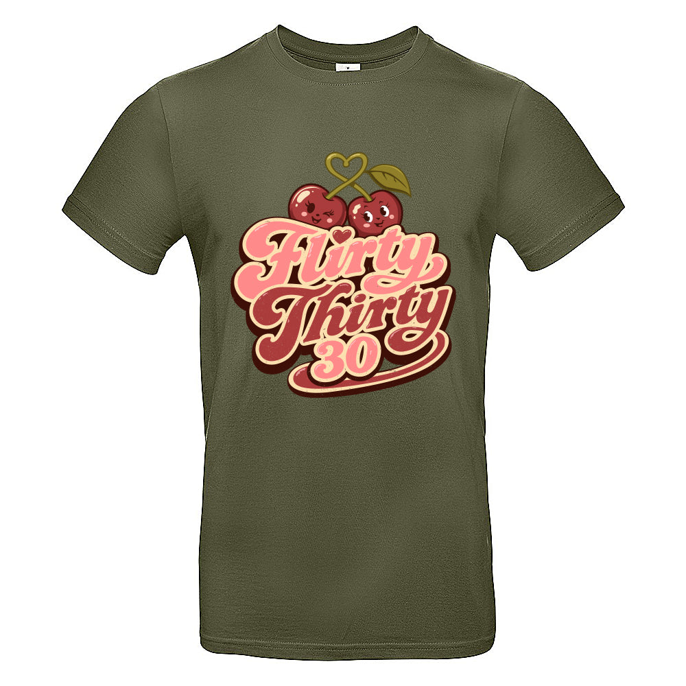 Flirty Thirty Funny Birthday T-Shirt