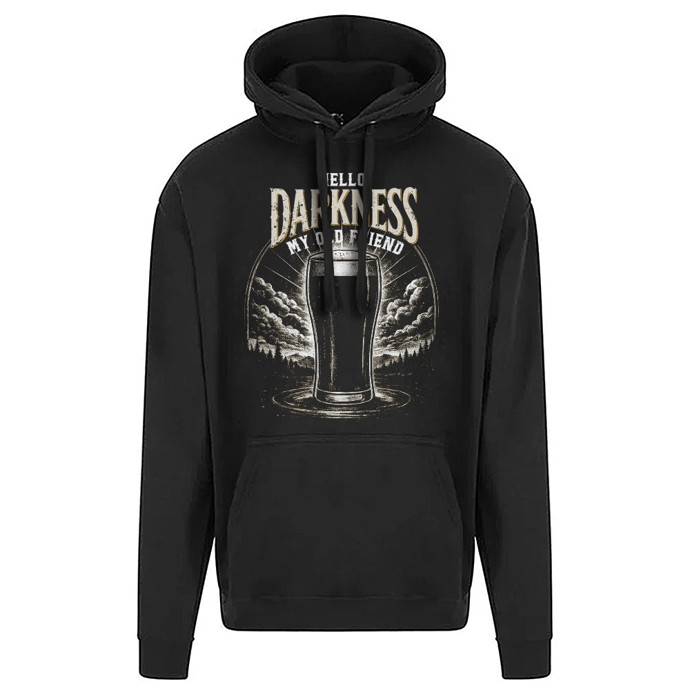 Hello Darkness Funny Stout Hoodie