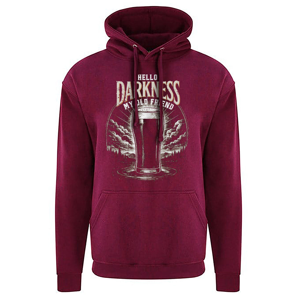 Hello Darkness Funny Stout Hoodie