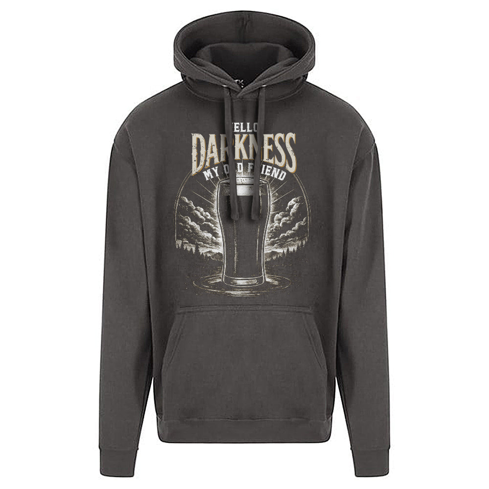 Hello Darkness Funny Stout Hoodie