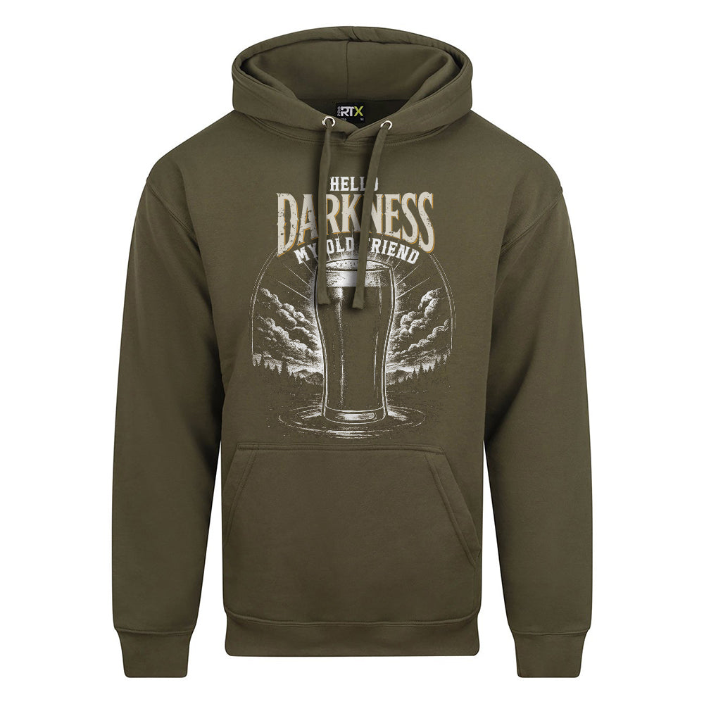 Hello Darkness Funny Stout Hoodie