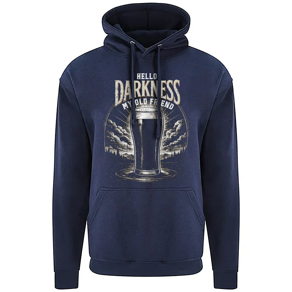 Hello Darkness Funny Stout Hoodie