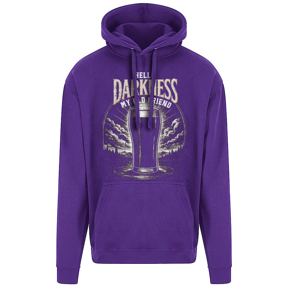 Hello Darkness Funny Stout Hoodie