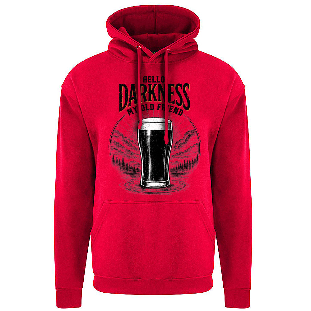 Hello Darkness Funny Stout Hoodie