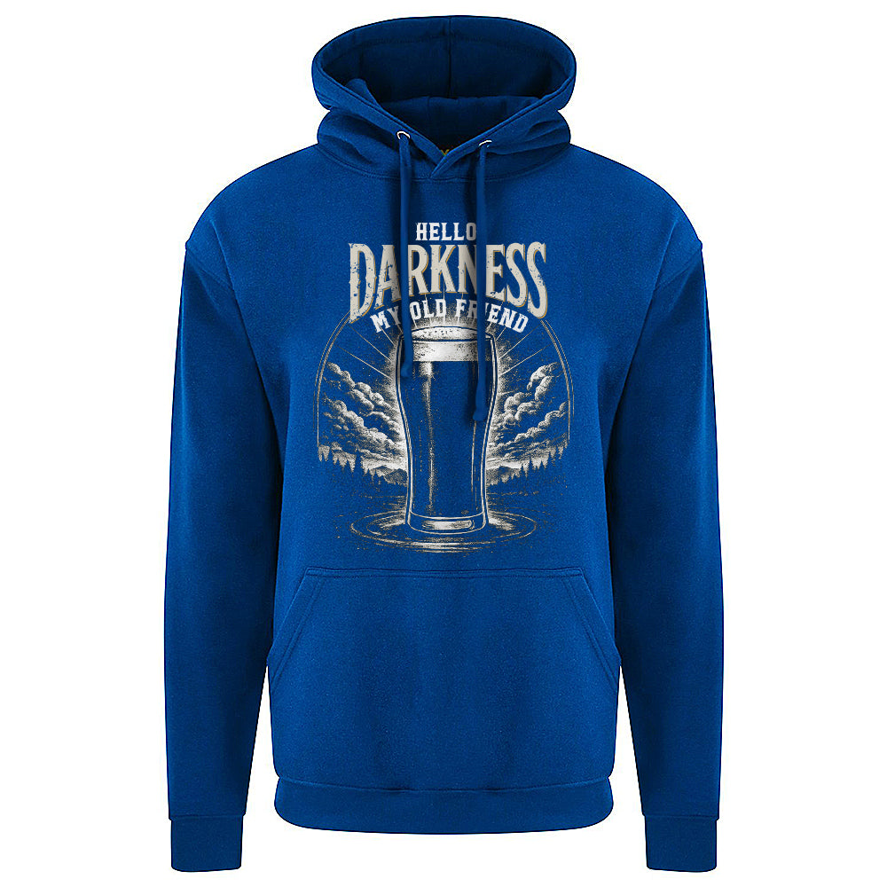 Hello Darkness Funny Stout Hoodie