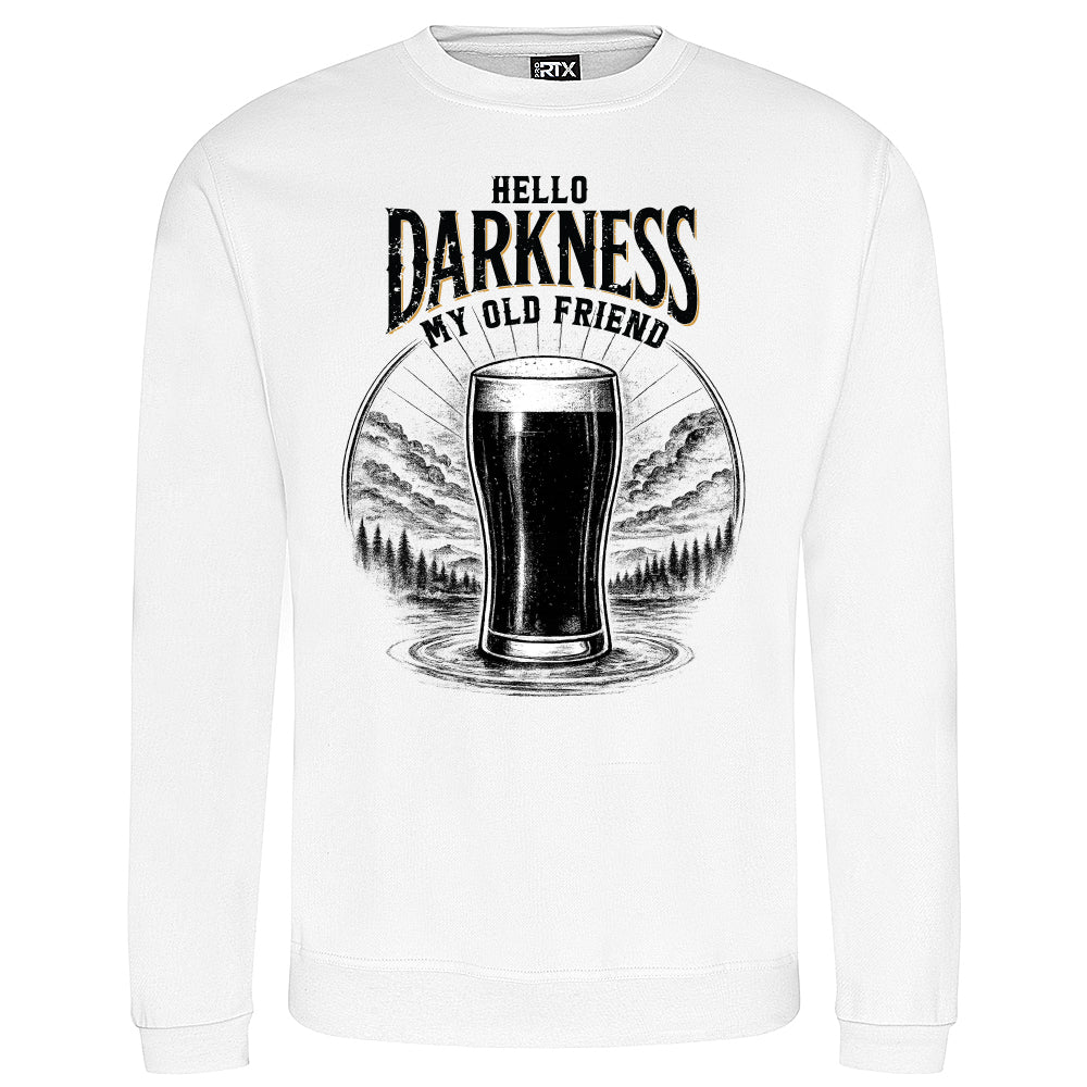Hello Darkness Funny Stout Sweatshirt