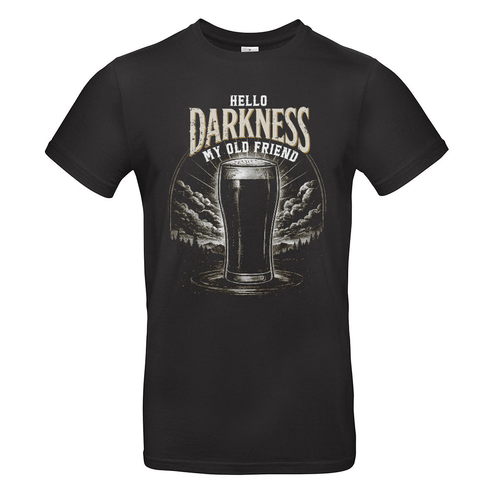 Hello Darkness Funny Stout T-Shirt
