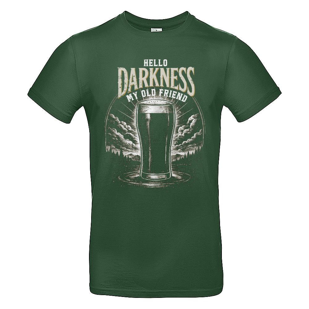 Hello Darkness Funny Stout T-Shirt