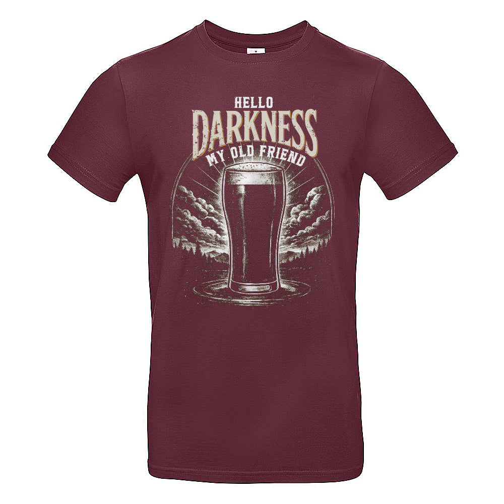 Hello Darkness Funny Stout T-Shirt