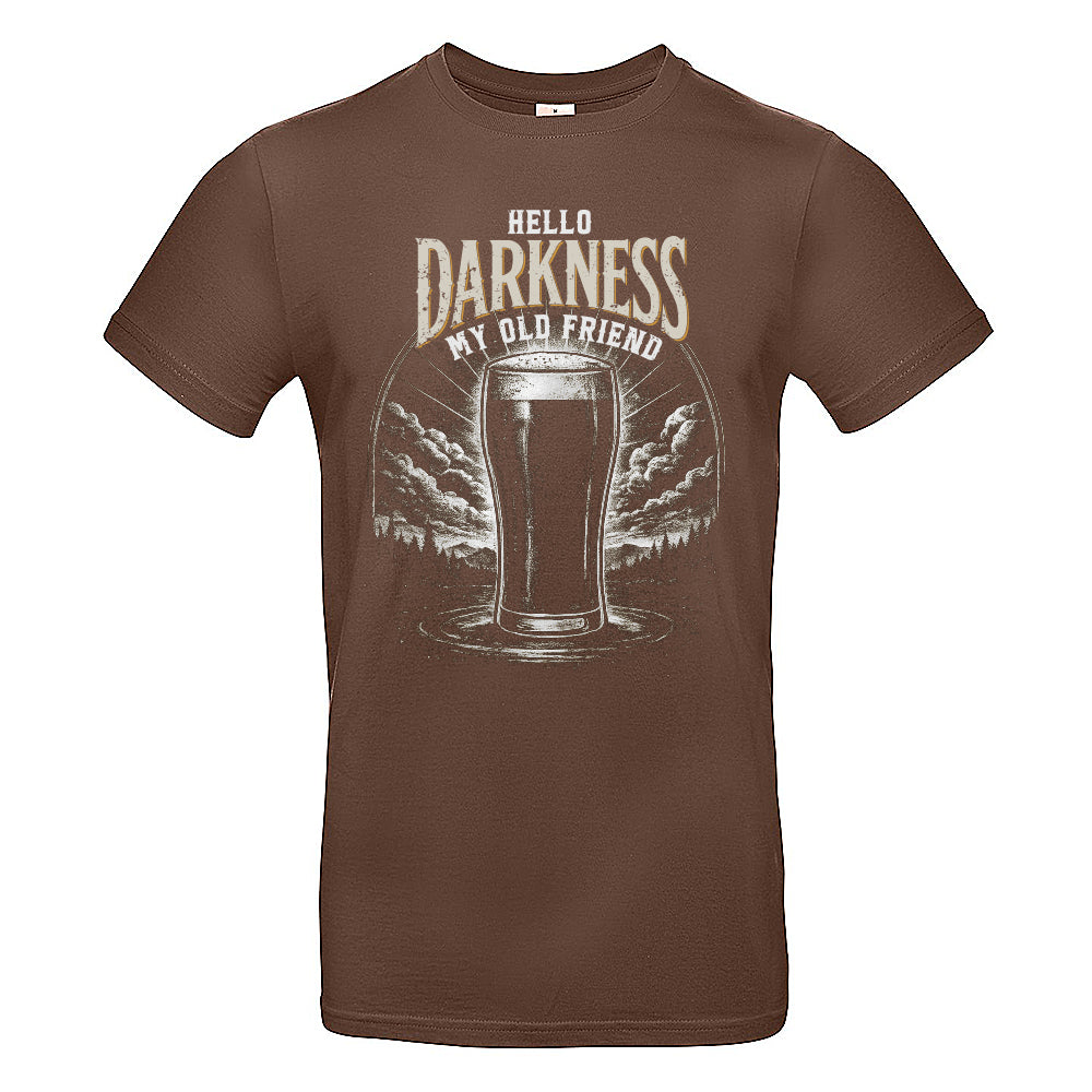 Hello Darkness Funny Stout T-Shirt